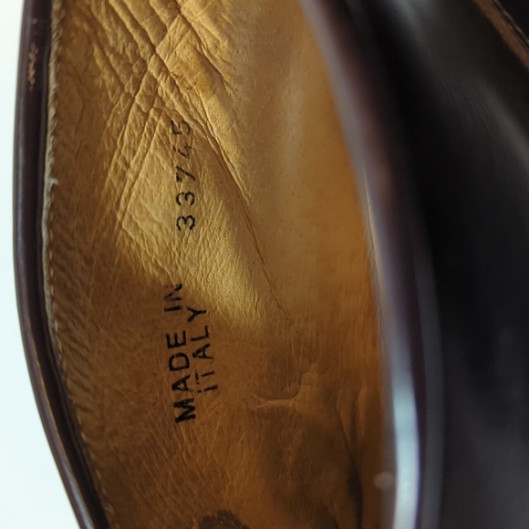 J. Crew monk strap made in Italy leather size 41 dark brown leather - Picture 11 of 15